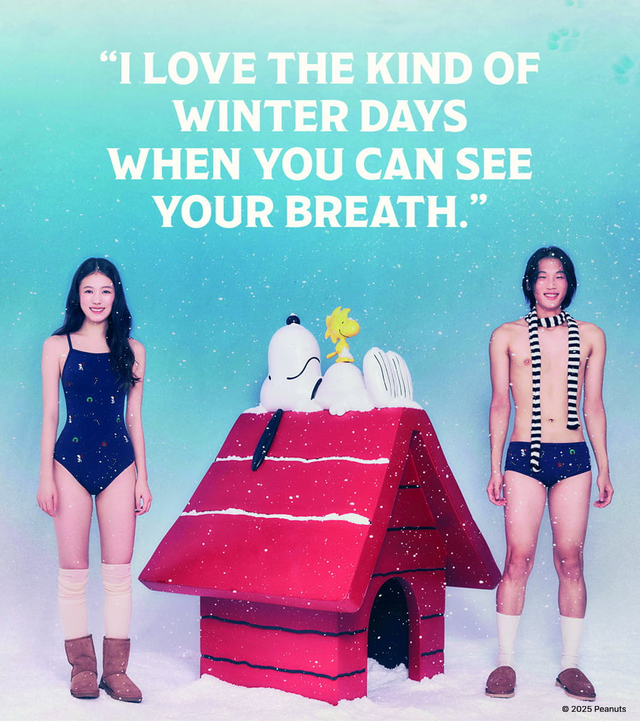 배럴, '피너츠'와 홀리데이 콜라보 출시