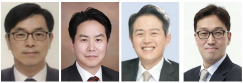 신한금융은 5일 자회사최고경영자후보 추천위원회를 열고 자회사 사장단 후보 추천을 실시했다고 밝혔다. 천상영(왼쪽부터) 신한라이프·이석원 신한자산운용·이승수 신한자산신탁·강병관 신한EZ손해보험 사장 후보. 사진=신한금융지주