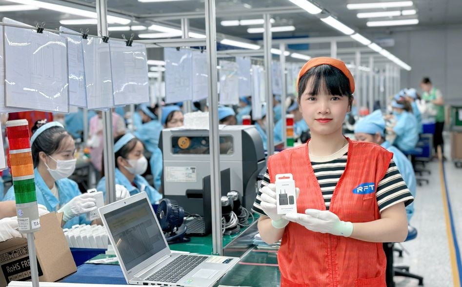 알에프텍(RFTech) 베트남 현지 공장 