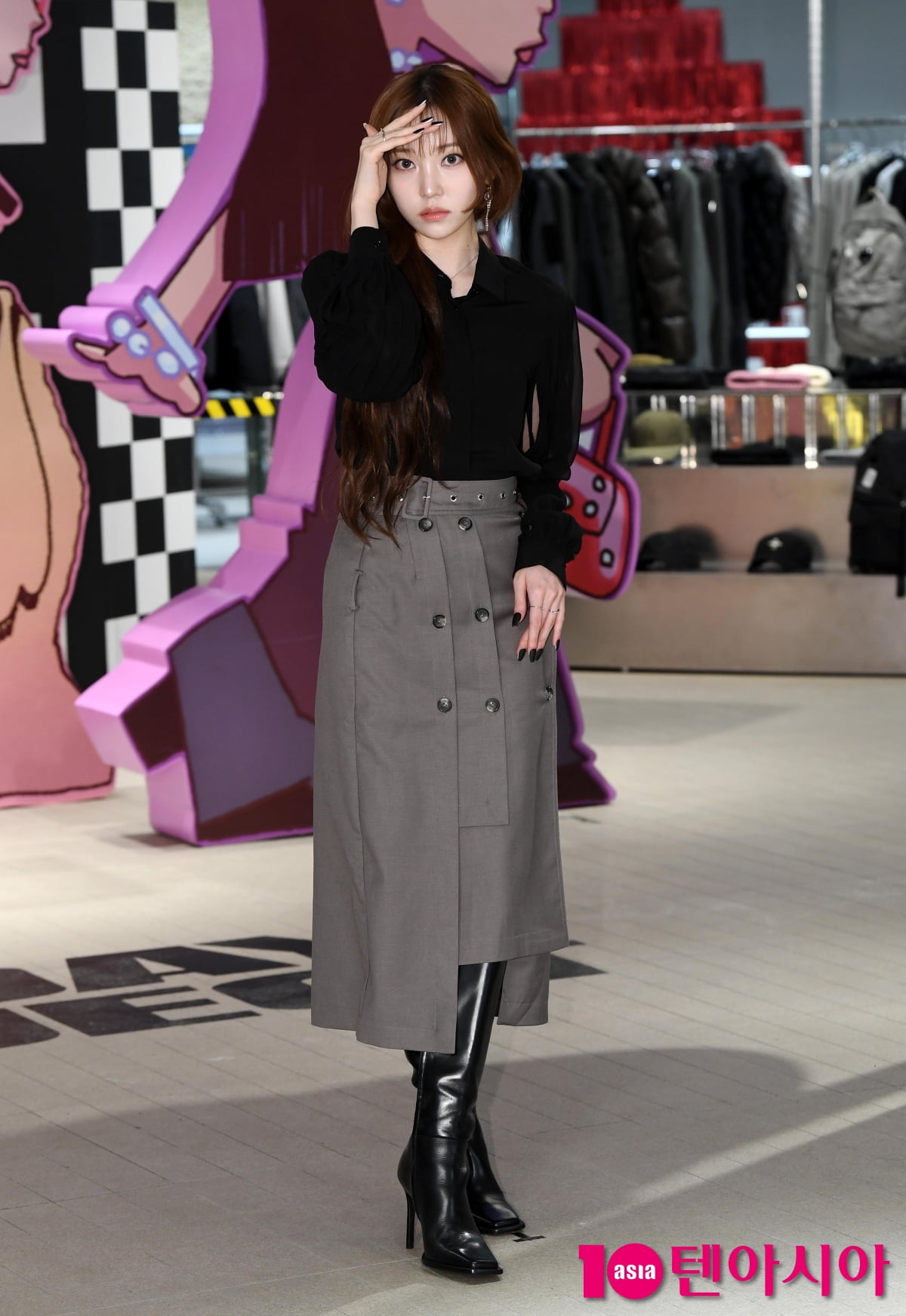 ALLDAY PROJECT's Youngseo Shines at Pop-Up Store Event for Debut EP Release