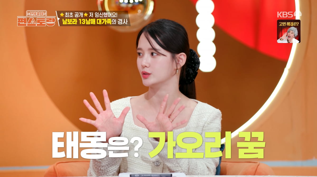 Korean Actress Nam Bo-ra Announces Pregnancy on 'New Release, Pyeonstorang'