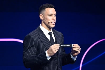 월드컵 조 추첨서 '남아공' 뽑은 애런 저지…축구팬들 "명예 한국인"