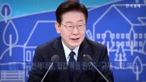 李 "전세대출, 집값 폭등 원인"…규제 강화 예고