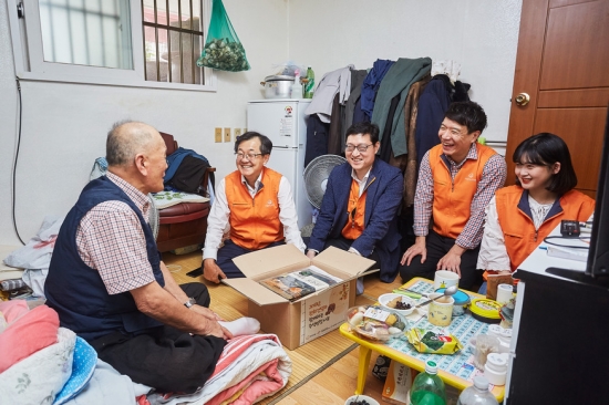 한화건설, 추석맞이 나눔 봉사활동 펼쳐