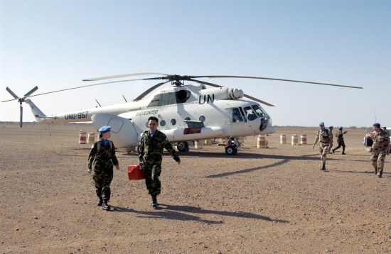 Arrival at Bir Lahlou, Korean Medical Unit.