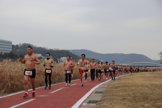 2019 대전 맨몸마라톤 대회 3000명 참가속 개최