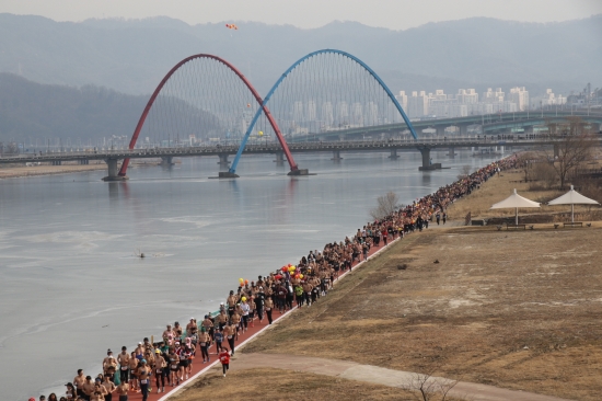 2019 대전 맨몸마라톤 대회 3000명 참가속 개최