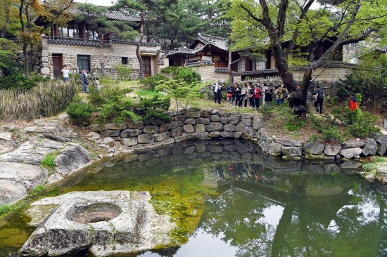  200년만에 일반인에게 공개된 성락원 전경. 한경DB