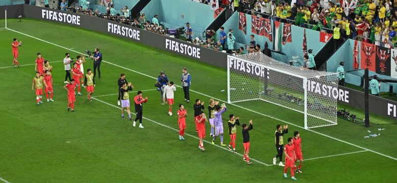브라질 벽 높았다…한국 1-4 완패로 16강서 탈락