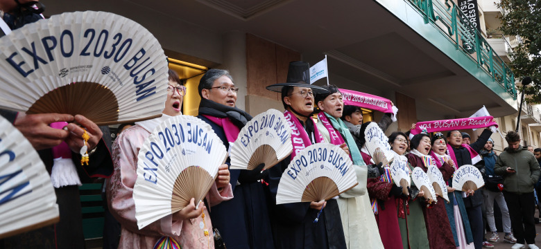 <font color="#ee4c4c">속보 </font>부산, 졌지만 잘 싸웠다…2030 엑스포 개최지 '사우디'